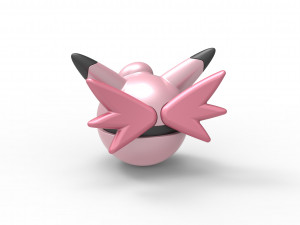 Clefable orb 3D-Druckmodell