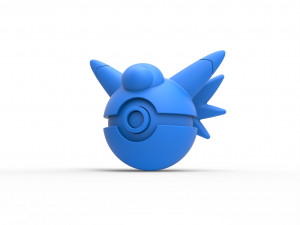Clefable orb 3D-Druckmodell