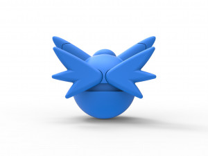 Clefable orb 3D-Druckmodell