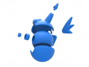 Clefable orb 3D-Druckmodell
