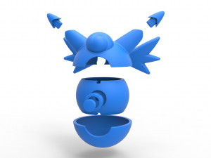 Clefable orb 3D-Druckmodell