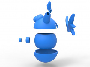 Clefable orb 3D-Druckmodell