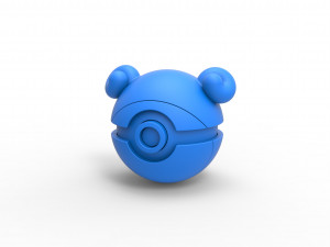 Slowpoke orb 3D Print Model