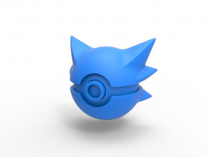 Haunter orb Model Cetak 3D