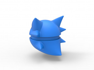 Haunter orb Model Cetak 3D