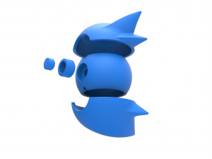 Haunter orb Model Cetak 3D