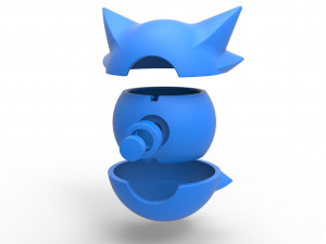Haunter orb Model Cetak 3D