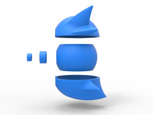 Haunter orb Model Cetak 3D