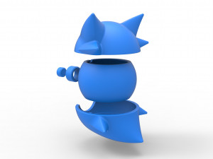 Haunter orb Model Cetak 3D