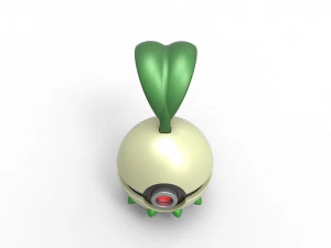 Chikorita orb 3D Print Model