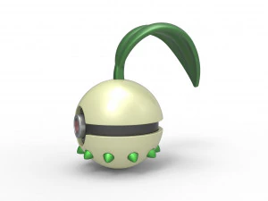 Chikorita orb 3D Print Model