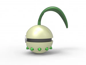 Chikorita orb 3D Print Model