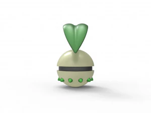 Chikorita orb 3D Print Model