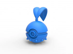 Chikorita orb 3D Print Model