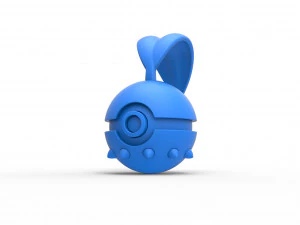 Chikorita orb 3D Print Model