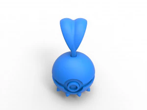 Chikorita orb 3D Print Model
