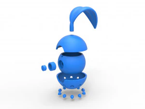 Chikorita orb 3D Print Model