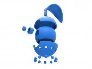 Chikorita orb 3D Print Model