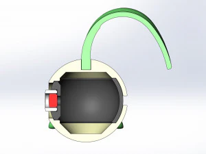 Chikorita orb 3D Print Model