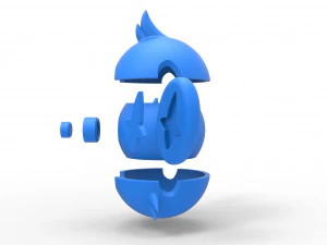 Shinx orb 3D Print Model