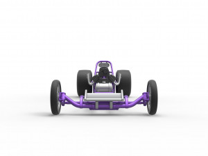 Front engine dragster with V8 Scale 1 to 25 Modèles 3D en vedette