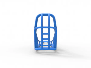 Frame of Front engine dragster Scale 1 to 25 3D Print Model
