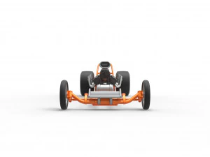 Front engine dragster with 2 V8 Scale 1 to 25 3D Print Model