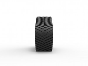 Track of tractor Scale 1 to 25 Modelo de impresión 3D