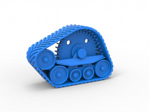 Track of tractor Scale 1 to 25 Modelo de impresión 3D
