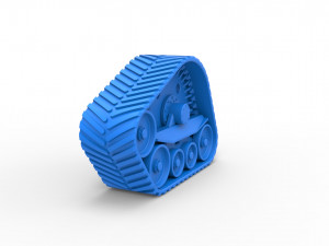 Track of tractor Scale 1 to 25 Modelo de impresión 3D