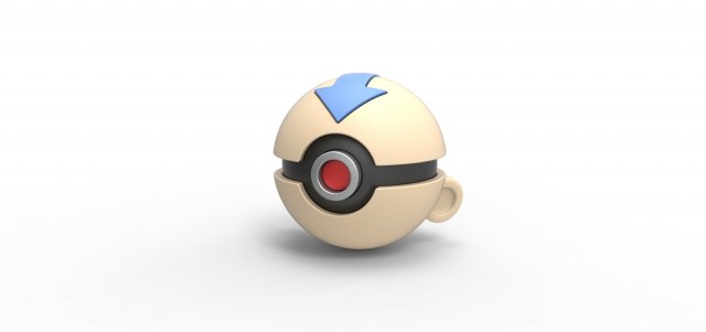 Avatar orb 3D Print Model .c4d .max .obj .3ds .fbx .stl .blend 