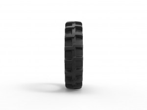 Tractor tire 10 Scale 1 to 25 3D printmodel