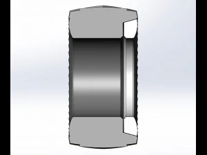 Pulling tractor Whitewall rear tire 1 Scale 1 to 25 3D Print Model