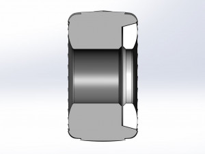 Pulling truck Whitewall tire 1 Scale 1 to 25 3D प्रिंट मॉडल