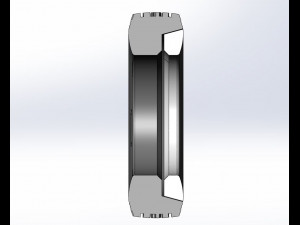 Semi Whitewall tire Scale 1 to 25 Model do druku 3D