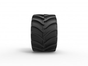 Tractor tire 13 Scale 1 to 25 Modelo de impresión 3D