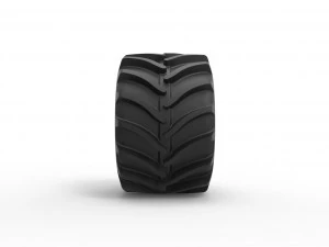 Tractor tire 13 Scale 1 to 25 3D Print Model