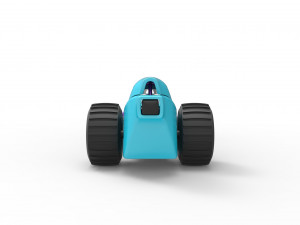 Front engine old school snow dragster Scale 1 to 25 3D 프린트 모델