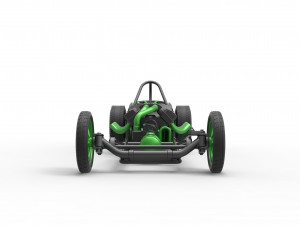 Front engine old school dragster with V8 Version 2 Scale 1 to 25 3D Принт Модель