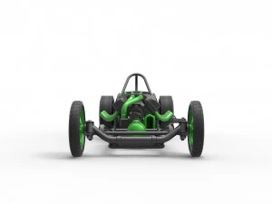 Front engine old school dragster with V8 Version 2 Scale 1 to 25 3D Print Model
