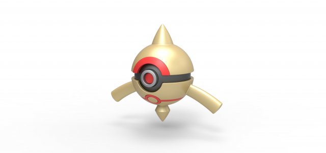 Baltoy orb Model do druku 3D .c4d .max .obj .3ds .fbx .stl .blend 