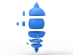 Baltoy orb 3D Print Model