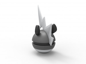 Blitzle orb 3D-printmodel