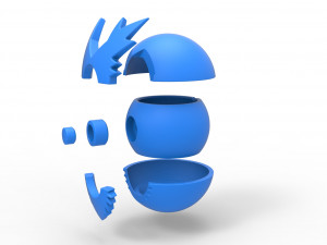 Delibird orb Modèles 3D en vedette
