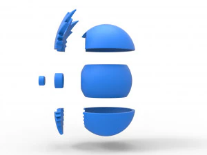 Delibird orb 3D Print Model