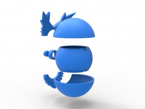Delibird orb Modèles 3D en vedette
