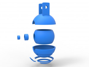 Elekid orb 3D 프린트 모델