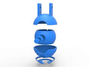Elekid orb 3D 프린트 모델