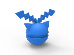 Hoppip orb 3D Print Model