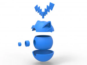 Hoppip orb 3D Print Model